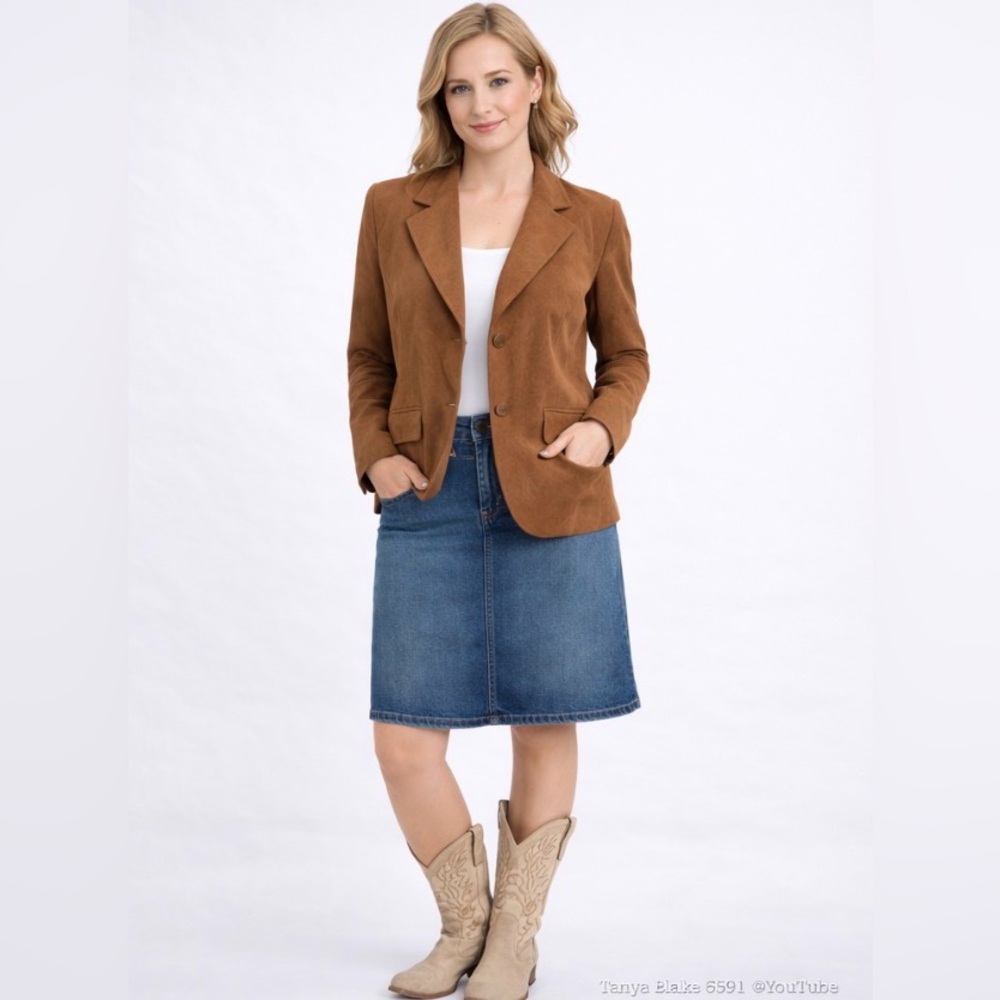 Denim Blue Women's Skirt